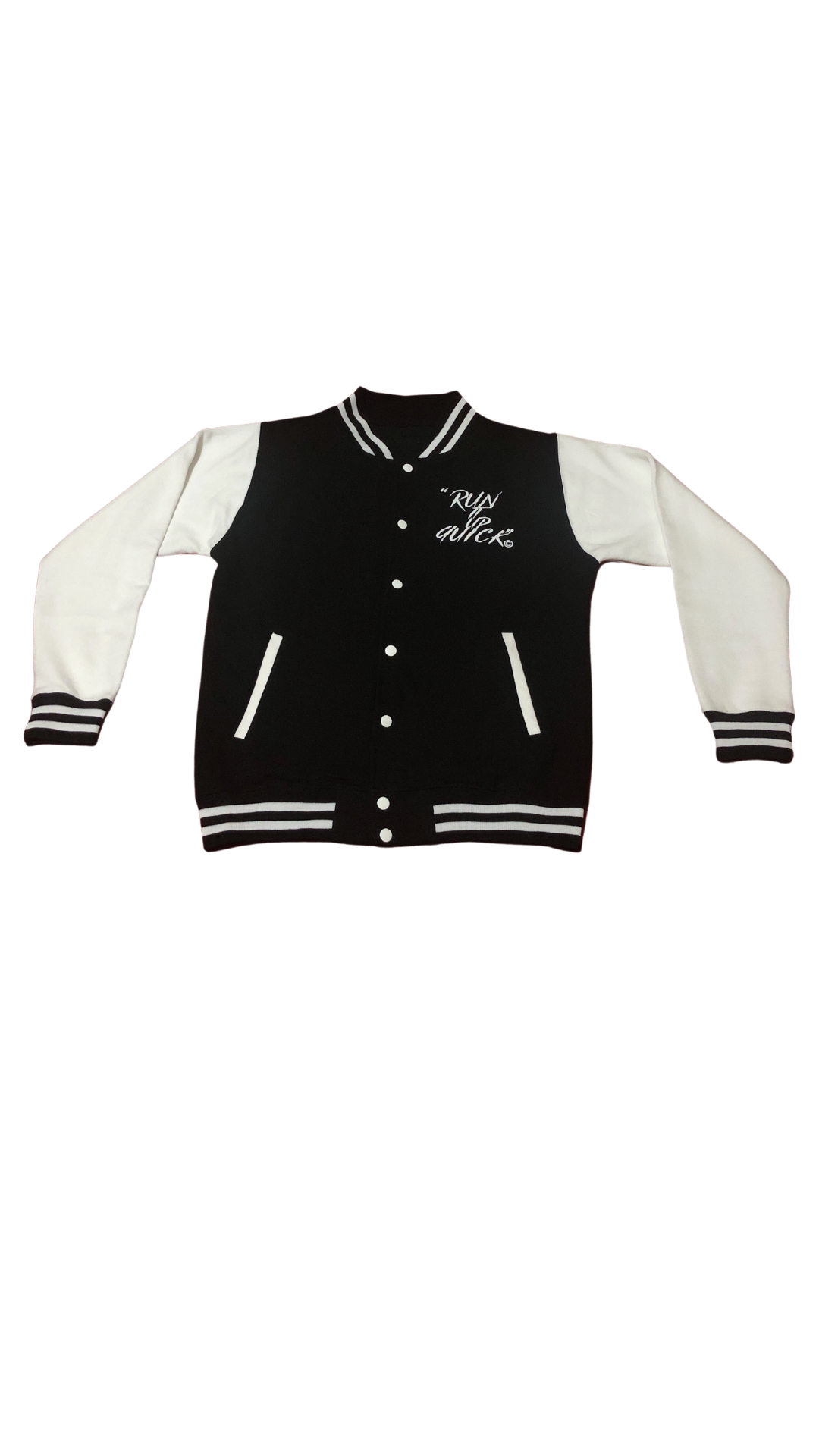 "RUN IT UP QUICK" VARSITY JACKET